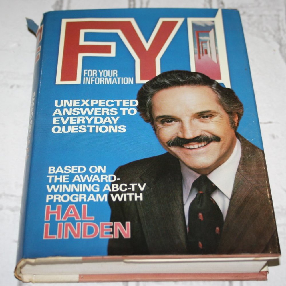 🧠 FYI · 1982 Vintage Hardcover (Bf)